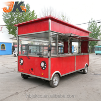 Camion de restauration électrique commercial à trois roues, remorquable, pour petit-déjeuner, restauration rapide, chariot de traiteur, camion de crème glacée, 60V, acier inoxydable, 1500W