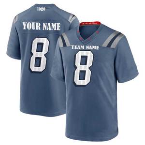Maillot de football personnalisé respirant à motif étoile triangulaire, bleu marine, rouge cramoisi, argenté, prêt à être expédié, sélection par image, livraison express - Product Image 4