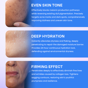 Marque privée LANORIENT Vitamine E <span class=keywords><strong>L</strong></span>-Glutathion organique naturelle crème hydratante blanchissante pour peau foncée - Product Image 5