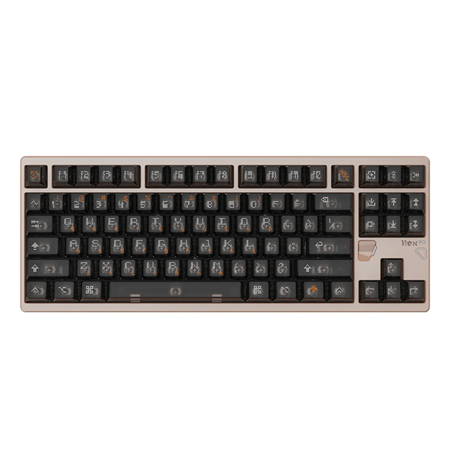 New ATK X QK Collaboration Hex80 Magnetic Axis USB 3.0 Aluminum Programmable Anti-Ghosting Hot-Swap Gaming Mechanical Keyboard