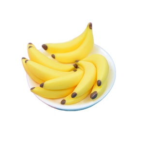 Cabochons en résine artisanaux, style tendance, mignons, motifs fruits variés (banane), pour la création de bonbons et de confiseries - Product Image 3