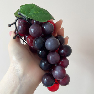 <span class=keywords><strong>Fruits</strong></span> artificiels raisins réaliste <span class=keywords><strong>faux</strong></span> raisin Imitation plastique décorations de <span class=keywords><strong>fruits</strong></span> pour cuisine maison photographie accessoire ornement - Product Image 2