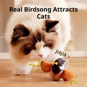 Giocattolo di bacchetta di gatto in peluche che brucia l'energia del gioco di auto-gioco realistico per gattini adulti sollievo dalla noia Indoor - Product Image 4