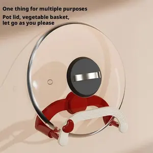 Bathroom Basin Storage Rack Holder Self-adhesive Hooks Wall Mounted Washbasin Storage Hooks Holders Save Space Hooks - Product Image 6