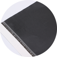 Tissu préimprégné en fibre de carbone 3K avec résine époxy haute résistance 200g