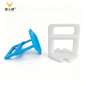 Porcelain Floor Leveler 1.5mm Tile Leveling System Tile Spacers Clips for Between Walls pp Material Self Leveling - Product Image 2