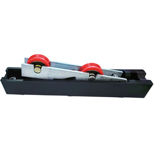 Rodillo <span class=keywords><strong>para</strong></span> Puerta Corredera de Altura Ajustable, Ensamblaje Tándem, Ruedas Cóncavas de Bajo Ruido, Rodamiento de Bolas de Acero, Rodillo Resistente <span class=keywords><strong>para</strong></span> Puerta de Patio - Product Image 1