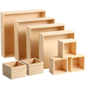 Caja de Regalo de Madera Maciza para Frutas, Rectangular, con Cierre, Personalizada, Caja de Madera para el Día de San Valentín con Tapa Transparente - Product Image 4