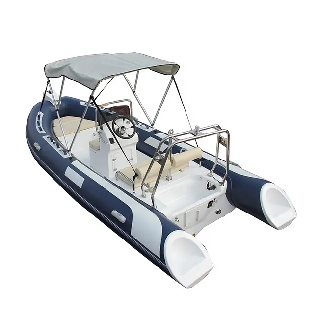 <span class=keywords><strong>गर्म</strong></span> बिक्री नीदरलैंड 16ft गहरी वी शीसे रेशा Hypalon/पीवीसी Inflatable रोइंग नौकाओं