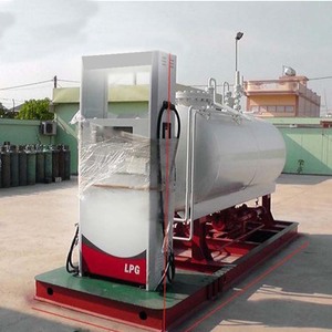 20CBM 20m3สถานีลื่นไถล LPG ใช้สำหรับบรรจุถัง - Product Image 4