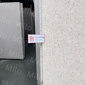 Tấm terrazzo ML-ST033-Prefabricated với màu cơ bản màu trắng và đá mờ trắng - Product Image 3
