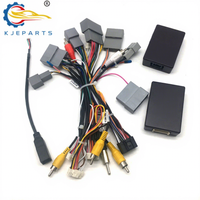 Kabel Radio Konektor 22Pin 24Pin 28Pin untuk Pemutar Android Mobil, Kabel Harness Pemutar DVD dengan Canbus untuk Honda Accord