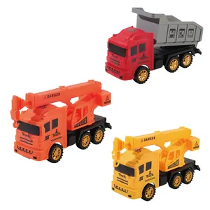 Plastic Friction cheap dump truck toy for kid