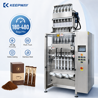 Automatic Granule Powder Stick Sachet Packing Machine for Sugar and Coffee with Paper Bags (4-16 Lanes)