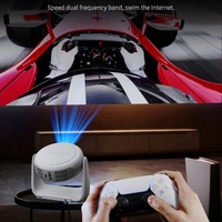 Projecteur intelligent portable d'extérieur 4K Android 11 Google App HD 1080P Vidéo Wifi 6 Home Cinéma 2024 Projecteur LED
