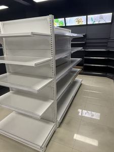 Estantería Metálica de Doble Cara de Diseño Moderno para Supermercado, Resistente, con 5 Estantes, de Montaje en Suelo, para Exhibición en Tiendas - Product Image 5