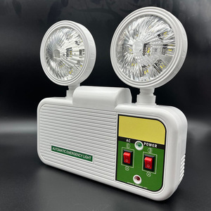 Thương mại nước ngoài đôi đầu LED khẩn cấp sơ tán ánh sáng với Li-ion pin ip33 đánh giá 3 giờ thời gian khẩn cấp - Product Image 2