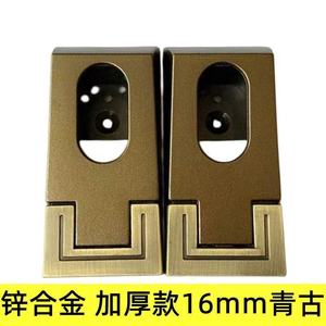 Sofitel Alloy Flat Tube Support Zinc Alloy Wall Mount <b>Wardrobe</b> <b>Hardware</b> Non Detachable Modern Simple Design - Product Image 3