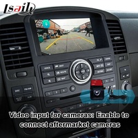 شاشة Lsailt مقاس 7 بوصات مع خاصية Apple CarPlay لسيارات نيسان باثفايندر R51 ونافارا D40 2008-2012، شاشة لمس عالية الدقة، خرائط جوجل، انعكاس شاشة الهاتف