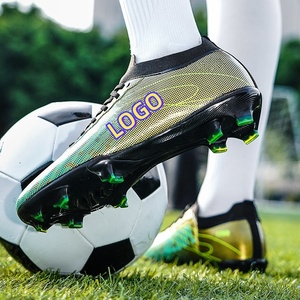 Giày đá bóng cổ trung bình dành cho nam, giày bóng đá tùy chỉnh từ nhà máy Quanzhou, thích hợp cho mùa đông và mùa hè - Product Image 4