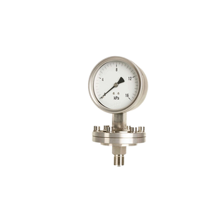 स्टेनलेस स्टील शॉकप्रूफ पहनने-प्रतिरोधी वैक्यूम दबाव गेज 0-1.6mpa निरंतर हीटिंग पानी की आपूर्ति FNE-11 मॉडल 1 वर्ष - Product Image 3