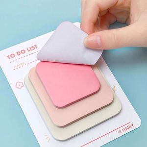 Custom Creative Color Self-Adhesive Stacked <b>Notes</b> Notepads Office School Stationery Memos & Messages - Product Image 5