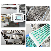 Machine distributrice de capsules de lessive électrique entièrement automatique à grande vitesse avec scellage et bouchage pour l'emballage des dosettes de détergent