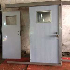 Portes de cabine en acier inoxydable 304 résistantes aux intempéries fournies par le fabricant, série de portes plates - Autres types de portes - Product Image 2