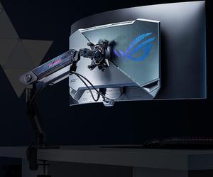 ROG Ergo Monitor Stand aas01 cho phép game thủ tạo ra một không gian thiết bị chơi game gọn gàng và gọn gàng - Product Image 4