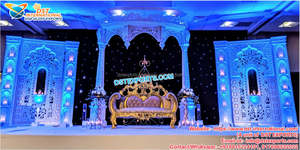 De Las Noches Árabes tema velas boda escenario increíble recepción noche boda escenario el escenario perfecto para la decoración de boda - Product Image 3