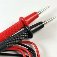 Cables de prueba para multímetro, sondas universales de 10 A con conector tipo banana y puntas de aguja afiladas para multímetro digital, pruebas eléctricas