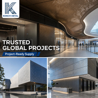 Paneles Decorativos de Aluminio Perforado en 3D, Revestimiento de Fachada Cortado con Láser CNC para Paredes Exteriores Arquitectónicas de Hoteles y Hospitales