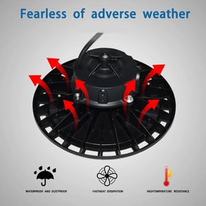 Siêu sáng 100W 150W 200W 240W 300W UFO <span class=keywords><strong>bay</strong></span> cao cho đèn <span class=keywords><strong>Led</strong></span> cho nhà máy nhà xưởng kho cạnh tranh mô hình mới IP65 - Product Image 3