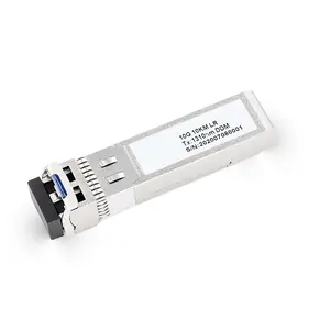 10G SFP + 1310nm LR 10KM收发器光模块单模双光纤兼容华为英特尔博科戴尔思科