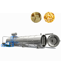 PLC-gestuurde roestvrijstalen vriesdroger, 500 kg capaciteit, multi-voltage (220V/110V/380V), 1 jaar garantie, vacuüm fruit- en groentedroger