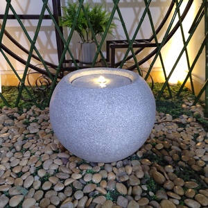 Luces LED Fuente <span class=keywords><strong>de</strong></span> agua Decoración <span class=keywords><strong>de</strong></span> jardín al aire libre con características <span class=keywords><strong>de</strong></span> resina y mármol para estanques Piscinas <span class=keywords><strong>Plantas</strong></span> Paisajismo - Product Image 5