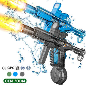 <span class=keywords><strong>Pistolet</strong></span> à eau électrique à double canon, longue portée, populaire, pour l'été, les activités de plein air, les fêtes à la piscine, <span class=keywords><strong>pistolet</strong></span> à eau automatique - Product Image 1