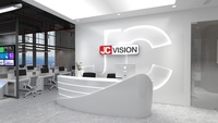 Équipement professionnel JC-HGFP20 d'affichage à LED de ventilateur d'hologramme 3D pour annoncer le dispositif holographique de machine d'effet de projecteur