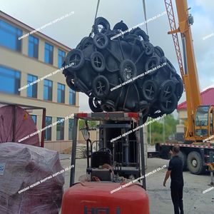 Thường xanh chất lượng nhà máy nổi Con lăn Yokohama khí nén Fender quốc phòng bội thu - Product Image 4