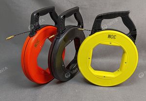 4.5mm 30M <span class=keywords><strong>professionnel</strong></span> Flexible <span class=keywords><strong>fil</strong></span> Rodding Guide Kit <span class=keywords><strong>fil</strong></span> extracteur poisson ruban pour câblage <span class=keywords><strong>électrique</strong></span> avec mallette de rangement - Product Image 2