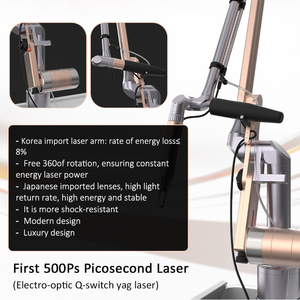 2024 chuyên nghiệp picolaser Carbon Peel 450P <span class=keywords><strong>532</strong></span> 755 1320 1064 q-switch Nd Yag <span class=keywords><strong>laser</strong></span> Loại bỏ hình xăm Máy picosecond - Product Image 3