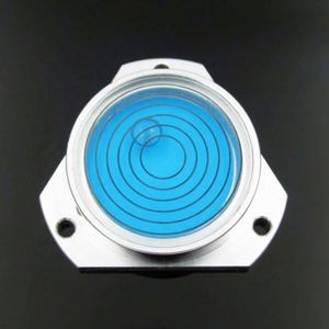 REALMAX Aluminium Case Metal <strong>Level</strong> Bubble Wholesale Metal Screw Holes Round Bubble Spirit <strong>Level</strong> for OEM ODM - Product Image 2