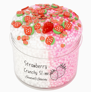 Slime Rosa Fresa con Perlas Blancas y Decoraciones de Fresas Rojas para Niños, Plastilina y Slime Divertidos - Product Image 6