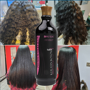 Protéine de kératine brésilienne de salon <span class=keywords><strong>meilleur</strong></span> traitement à la kératine pure crème lissante <span class=keywords><strong>Kit</strong></span> de kératine de cheveux lisses - Product Image 5