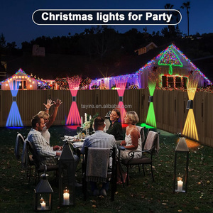 AB Standartlarında RGB <span class=keywords><strong>Solar</strong></span> Yukarı Aşağı Duvar Lambası Dış Mekan Su Geçirmez Dekoratif Işın Efekti <span class=keywords><strong>LED</strong></span> Duvar Lambası Bahçe Veranda Villa için - Product Image 5