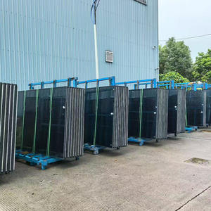 Miroir antique moderne en verre massif avec motif de carreaux de verre pour la décoration de la chambre, de la cuisine et de la salle de bain - Product Image 5