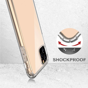 Venta caliente transparente impermeable acrílico contraportada fundas de teléfono para <span class=keywords><strong>iPhone</strong></span> 11 Pro <span class=keywords><strong>precio</strong></span> barato fundas de teléfono móvil - Product Image 3
