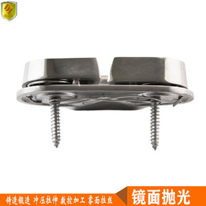 คลิปหนีบลวดสลิงสแตนเลส 316 สำหรับอุปกรณ์พิลาทิสและการเดินเรือ - Product Image 3