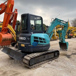 Escavatore Mini Kobelco SK50SR di Alta Qualità di Seconda Mano in Buone Condizioni, Scavatore Idraulico Compatto, Eccellente Prezzo Conveniente - Product Image 1