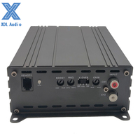 Amplificateur de voiture mini classe D 2 canaux 4 ohms 700W RMS avec crossovers et égaliseurs 9V-16V 10Hz-20kHz